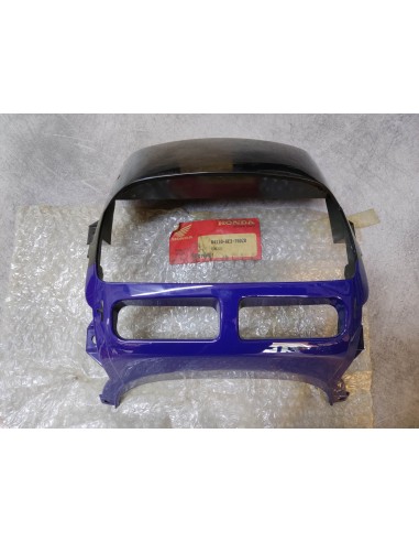 Carénage tête de fourche bleu et noir NSR50 F/S 1989-95 HONDA 64110-GE3-760ZD