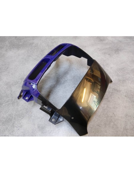 Carénage tête de fourche bleu et noir NSR50 F/S 1989-95 HONDA 64110-GE3-760ZD