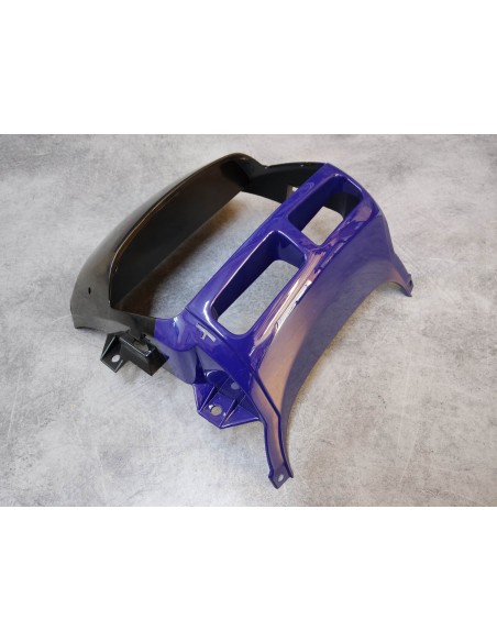 Carénage tête de fourche bleu et noir NSR50 F/S 1989-95 HONDA 64110-GE3-760ZD