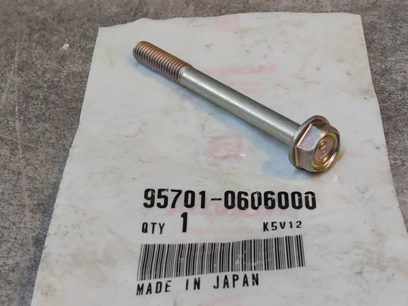 Vis hexagonale épaulée 6x60 mm Honda 95701-0606000