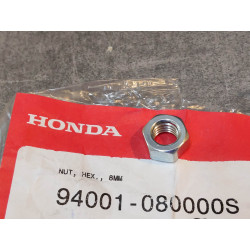 Ecrou 8 mm HONDA 94001080000S HONDA 940010-80000S