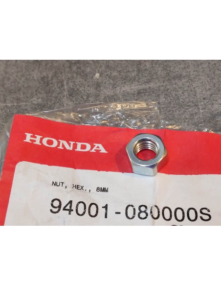 Ecrou 8 mm HONDA 94001080000S HONDA 940010-80000S