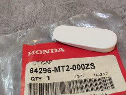 Cache dans montage carénage blanc (NH326P) GL1500 HONDA 64296-MT2-000ZS