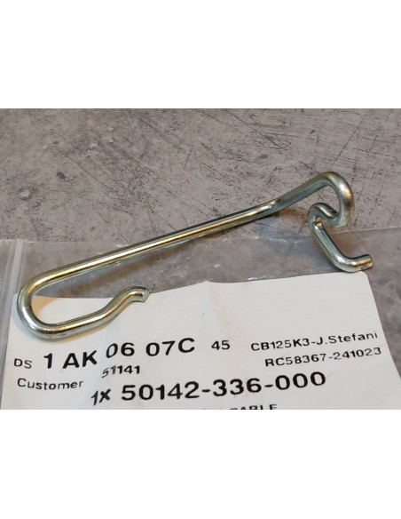 Clip cable tachymètre CB125K5 HONDA 50142-336-000