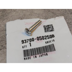 Vis cruciforme tète fraisée bombée M5x25 chromée HONDA 93700-050250B