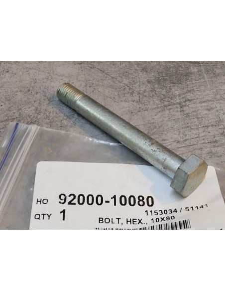 Vis à tête hexagonale 10x80 mm HONDA 92000-10080