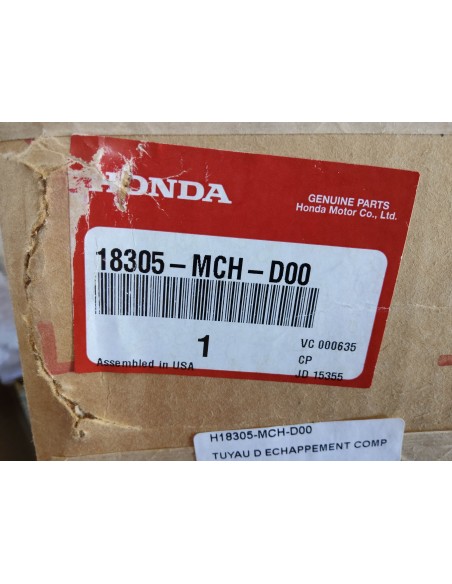 Silencieux d'échappement VTX1800 C/C1 2003/2005 HONDA 18305-MCH-D00