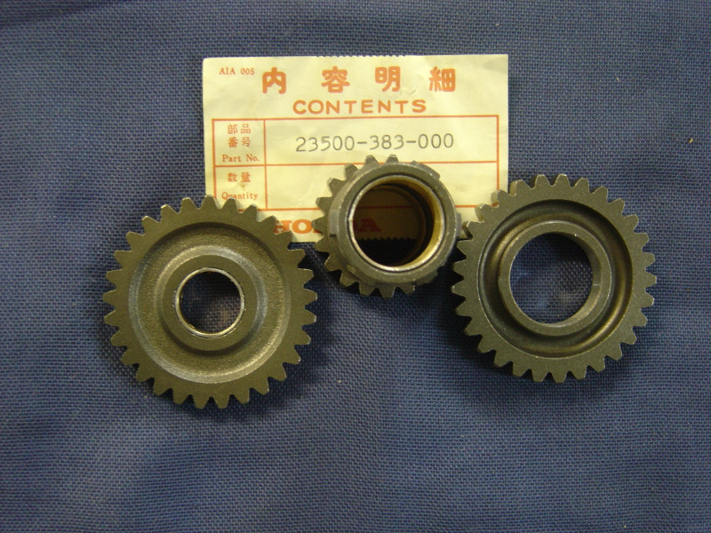 Kit 3 pignons mécanisme kick Honda 23500-383-000