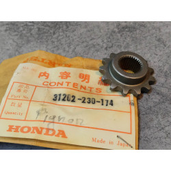 Pignon démarreur CA175K0 CB200T CB125 CD125 HONDA 31202-230-174
