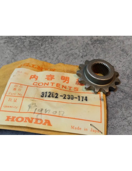 Pignon démarreur CA175K0 CB200T CB125 CD125 HONDA 31202-230-174