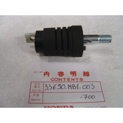 Tige clignotant arrière Honda caoutchouc 40mm - 33690MB1003