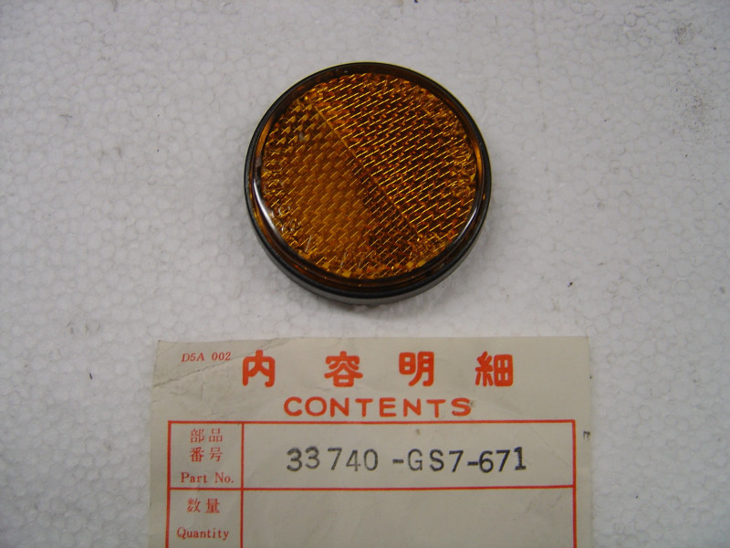 Catadioptre Honda SA50 SB50 88-95 - Réf. 33740-GS7-671