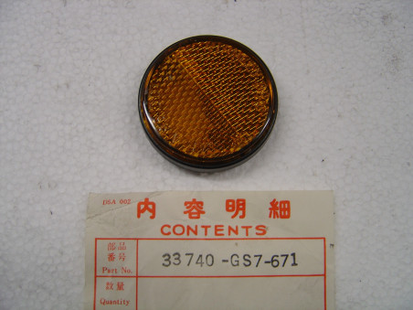 Catadioptre Honda SA50 SB50 88-95 - Réf. 33740-GS7-671