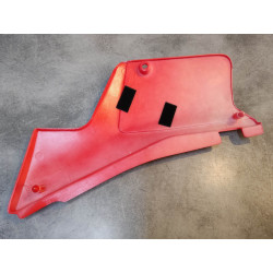 Cache latéral gauche noir/rouge (R-110) pour XL500RC HONDA 836A0-MC4-600ZA