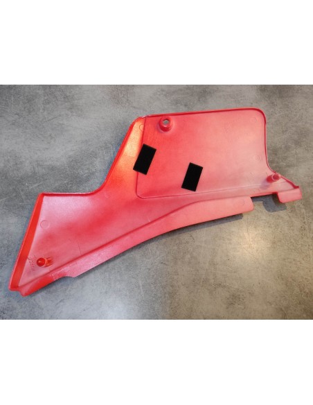 Cache latéral gauche noir/rouge (R-110) pour XL500RC HONDA 836A0-MC4-600ZA
