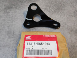 Plaque fixation silencieux droit CX400 1982 CX500 1982 HONDA 18318-MC5-003