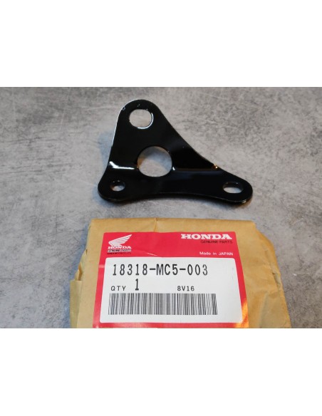 Plaque fixation silencieux droit CX400 1982 CX500 1982 HONDA 18318-MC5-003