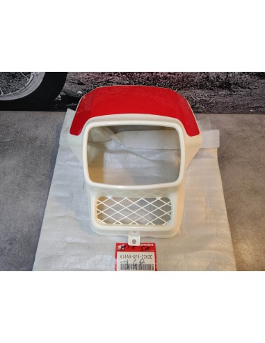 Carénage de phare blanc et rouge (NH-138/TYPE 3) MTX50 HONDA 614A0-GF9-720ZC