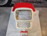 Carénage de phare blanc et rouge (NH-138/TYPE 3) MTX50 HONDA 614A0-GF9-720ZC