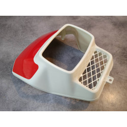 Carénage de phare blanc et rouge (NH-138/TYPE 3) MTX50 HONDA 614A0-GF9-720ZC