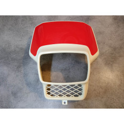 Carénage de phare blanc et rouge (NH-138/TYPE 3) MTX50 HONDA 614A0-GF9-720ZC