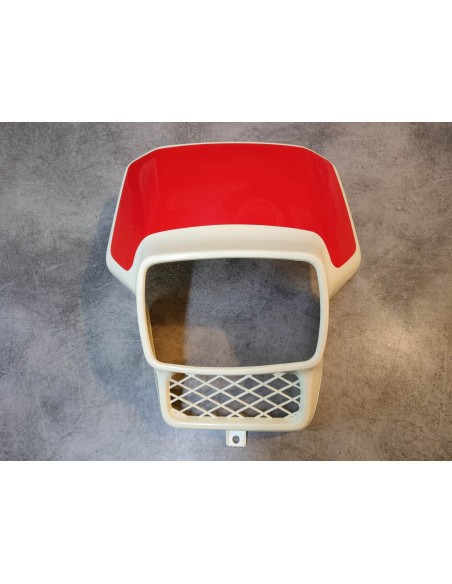Carénage de phare blanc et rouge (NH-138/TYPE 3) MTX50 HONDA 614A0-GF9-720ZC