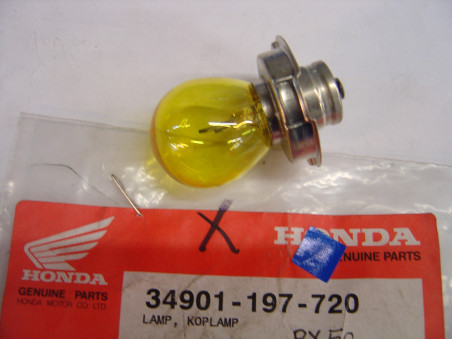 Ampoule avant jaune 12V 15W M50 Honda – Réf. 34901197720