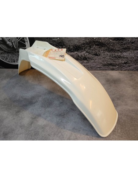 Garde boue AV blanc NOS (NH-111) MTX50 S/P MTX80 1982 HONDA 61100-GC5-000ZANOS