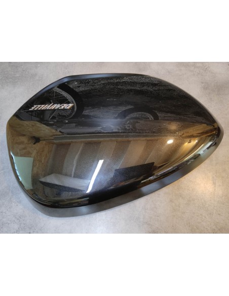 Couvercle sacoche gauche noire (NHA65P) NT700 V/VA 2006-10 HONDA 91330-MEW-920ZF