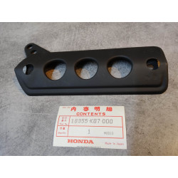 Protection silencieux échappement XL250RC/RD XL400RC XL500RC HONDA 18355-KB7-000