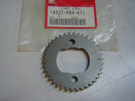 Pignon arbre à cames 38 dents Honda CB250R CMX250C Rebel
