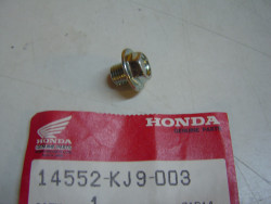 Bouchon de tendeur de distribution de CH125 HONDA 14552-KJ9-003
