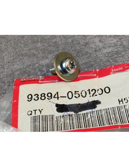 Vis cruciforme 5x12 et rondelle HONDA 93894-0501200