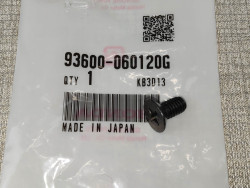 Vis fraisée cruciforme 6x12 mm Honda 93600-060120G