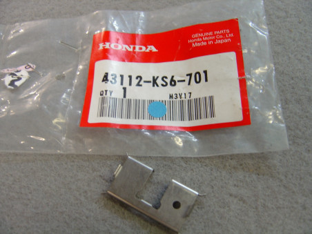 Fixation étrier frein arrière Honda XR – Réf. 43112KS6701