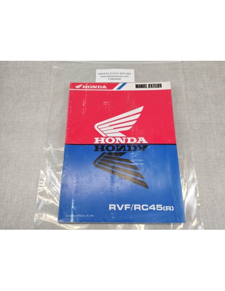 Manuel d'atelier RVF / RC45 R Edition 1994 HONDA 63MW400