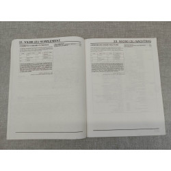 Manuel additionnel d'atelier NX250 2L Edition 1990 HONDA 67KW300X
