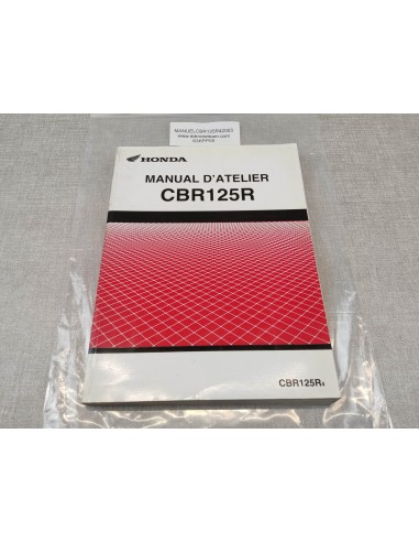 Manuel d'atelier CBR125 R4 Edition 2003 HONDA 63KPP00