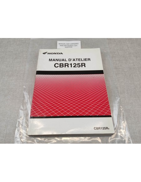 Manuel d'atelier CBR125 R4 Edition 2003 HONDA 63KPP00
