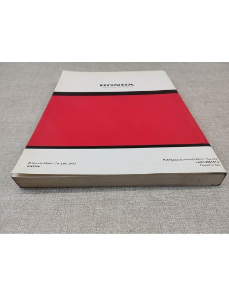 Manuel d'atelier CBR125 R4 Edition 2003 HONDA 63KPP00