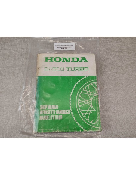 Manuel d'atelier CX500 TURBO Edition 1981 occasion HONDA 67MC700