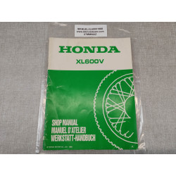 Manuel additionnel d'atelier XL600 V Edition 1988 HONDA 67MM900Z