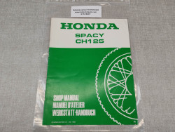 Manuel additionnel d'atelier SPACY / CH125 Edition 1992 HONDA 67KV800Y
