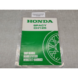 Manuel additionnel d'atelier SPACY / CH125 Edition 1992 HONDA 67KV800Y