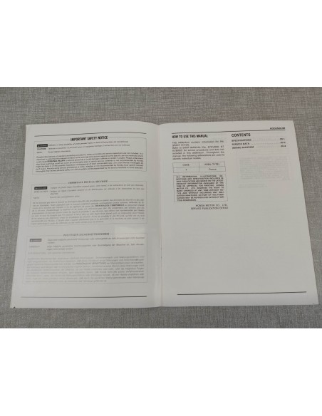 Manuel additionnel d'atelier SPACY / CH125 Edition 1992 HONDA 67KV800Y