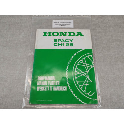 Manuel d'atelier SPACY / CH125 Edition 1985 HONDA 67KJ900Z