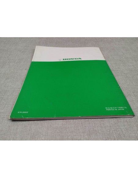 Manuel d'atelier SPACY / CH125 Edition 1985 HONDA 67KJ900Z
