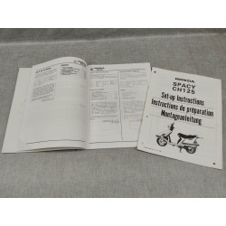 Manuel d'atelier SPACY / CH125 Edition 1985 HONDA 67KJ900Z