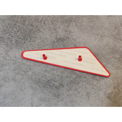 Garniture Repose-Pied Gauche Honda CB600F Rouge R134 Neuve