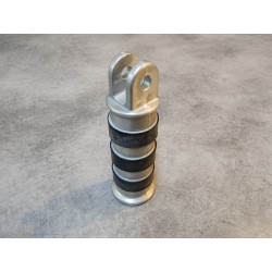 Barre de repose pieds Shadow VT1100C 01/07 VT750C 99/01 HONDA 50715-MBA-020